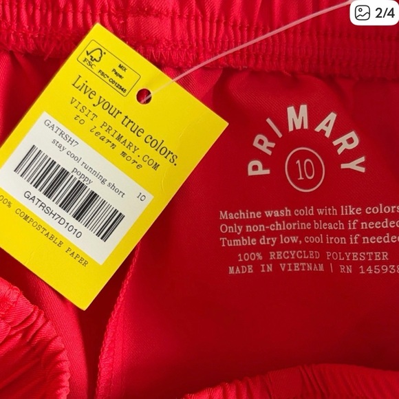 🌈 Bundle of 7 Kids StayCool Running Shorts 🌈 Sizes 10-12 - Picture 6 of 14